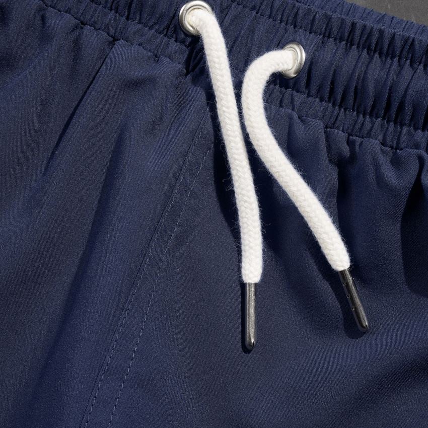 Work Trousers: Bathing shorts e.s.trail + deepblue/white 2