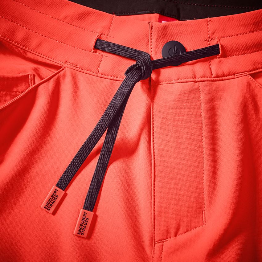 Clothing: Reflex functional shorts e.s.ambition + high-vis red/black 2
