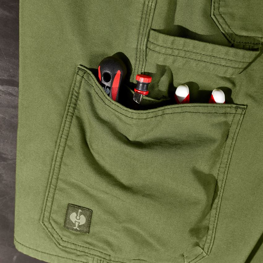 Arbetsbyxor: Shorts e.s.iconic + berggrön 2