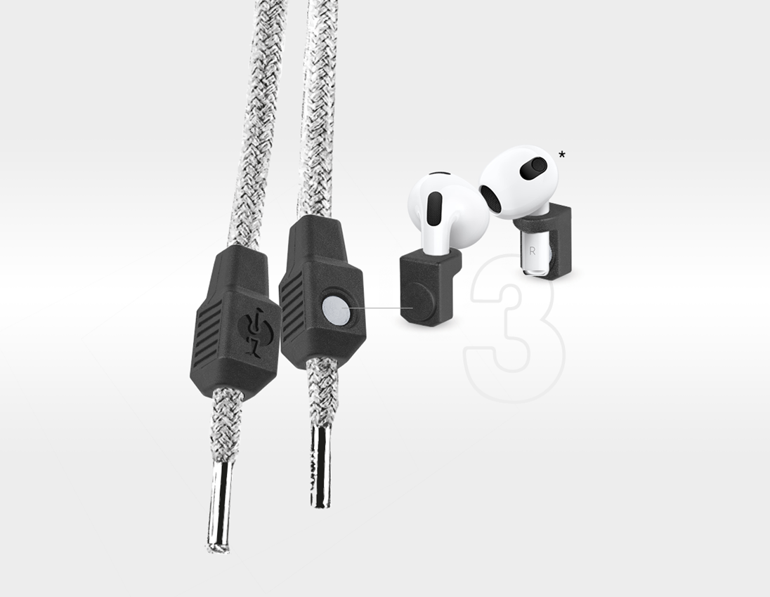 Accessoarer: e.s. ear pod holder + svart 2
