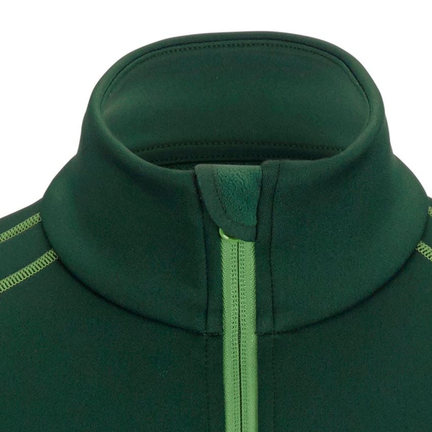 Shirts, Pullover & more: Functional-Troyer thermo stretch e.s.motion 2020 + green/seagreen 2