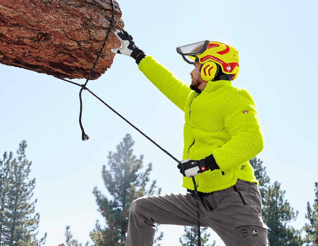 Forestry / Cut Protection Clothing: e.s. Forestry helmet Protos® + high-vis yellow/fiery red 2