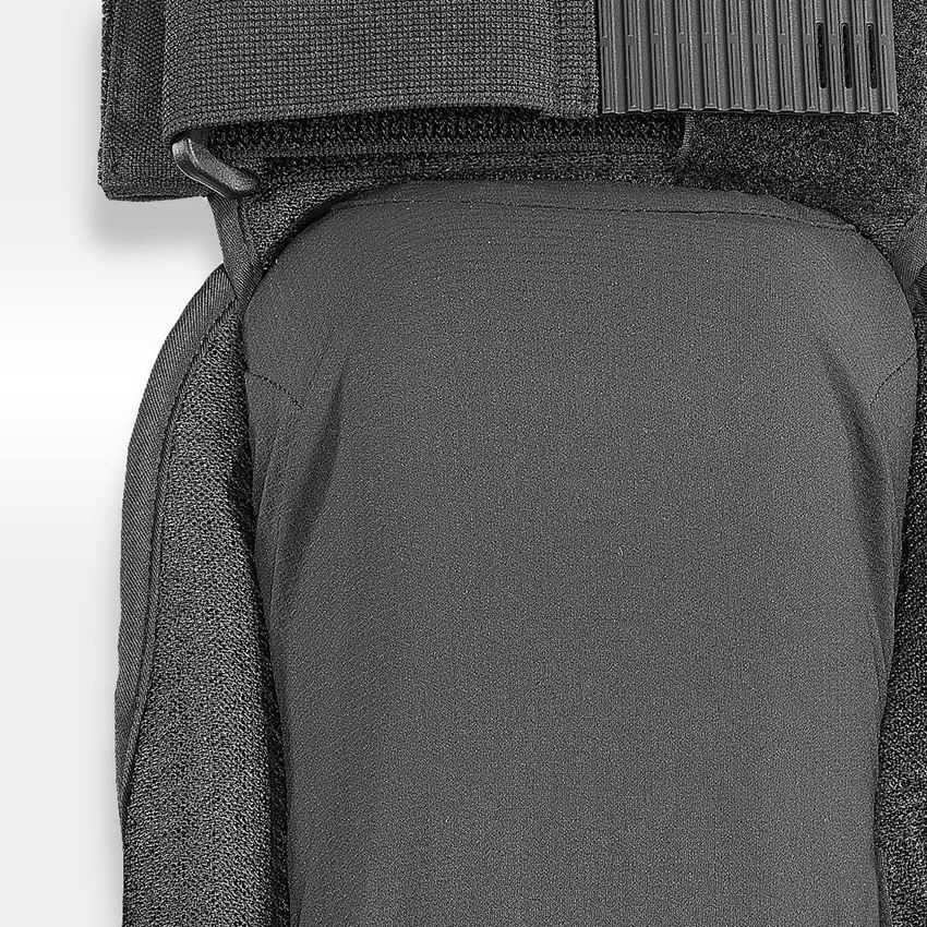 Knäskydd: e.s. knäskyddsficka Pro-Comfort, soft + svart/svart 2