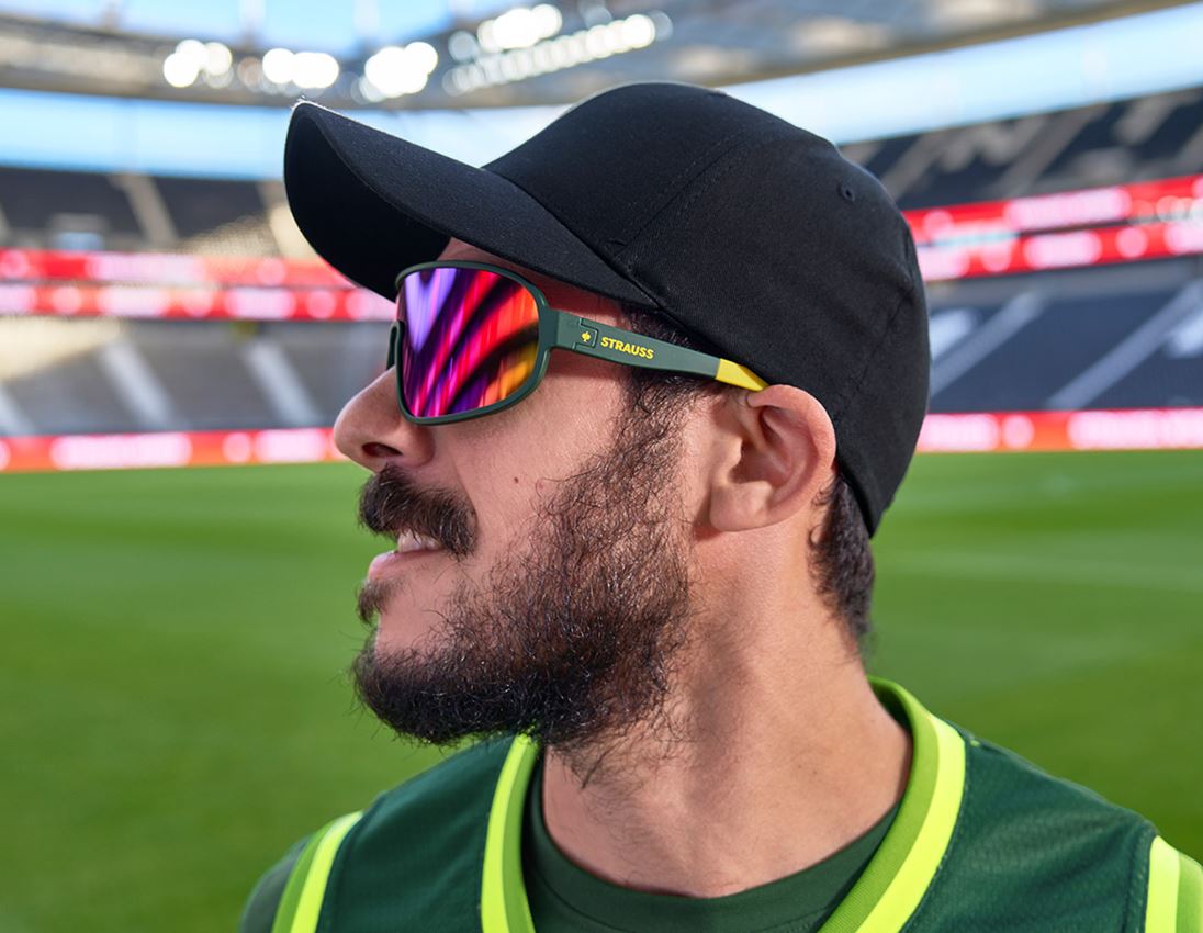 Safety Glasses: Race sunglasses e.s.ambition + green 1