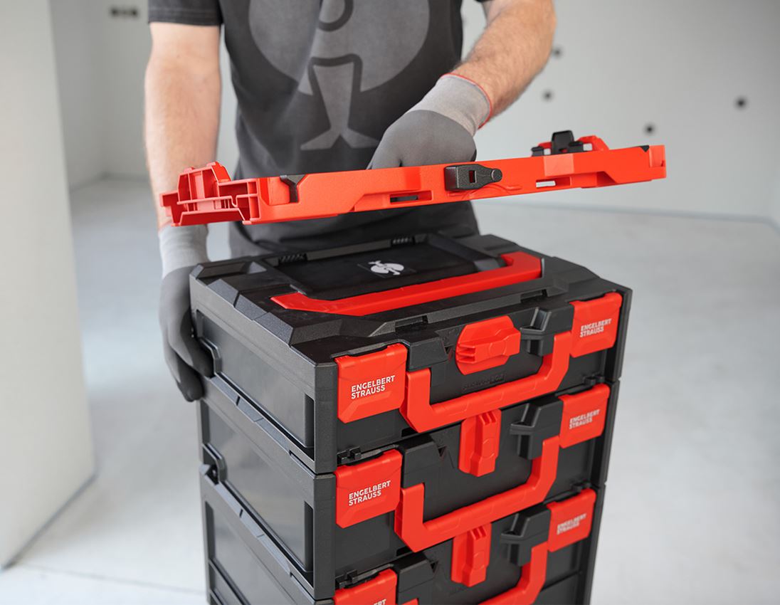 STRAUSSbox System: STRAUSSbox hybridadapterplatta + röd/svart 2