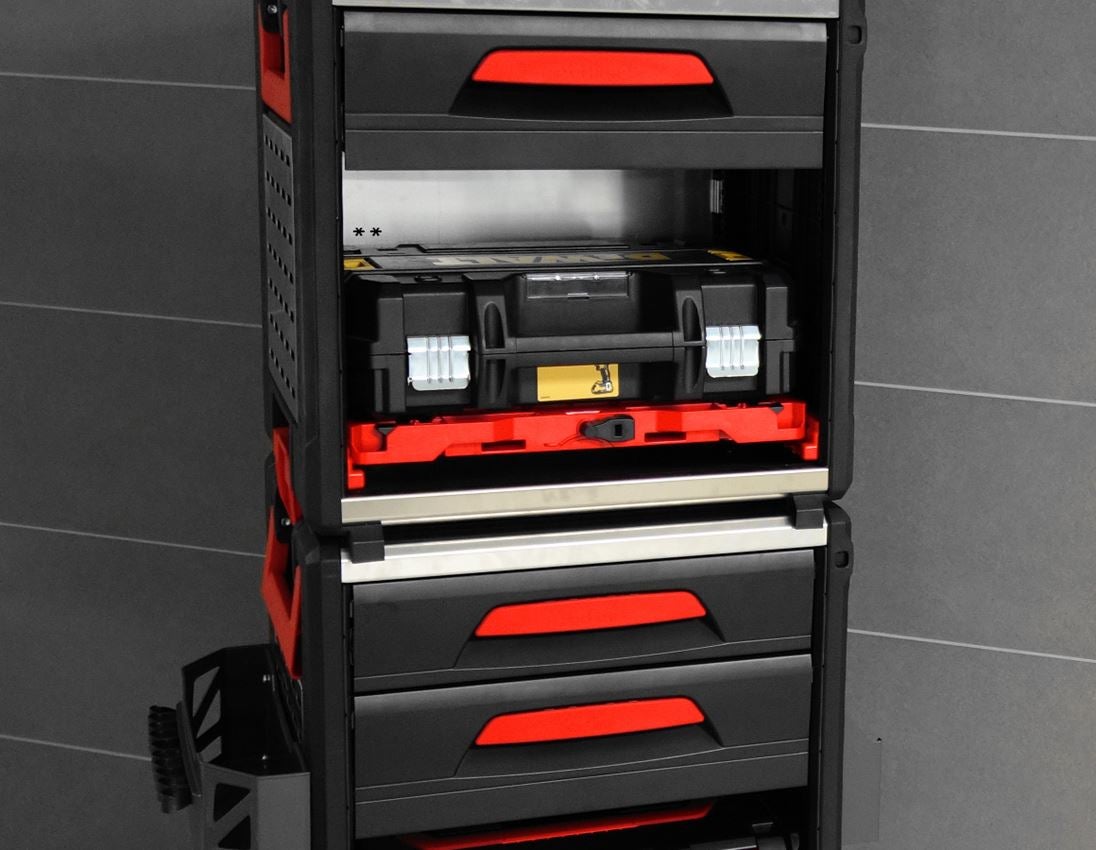 STRAUSSbox System: STRAUSSbox hybridadapterplatta + röd/svart 6
