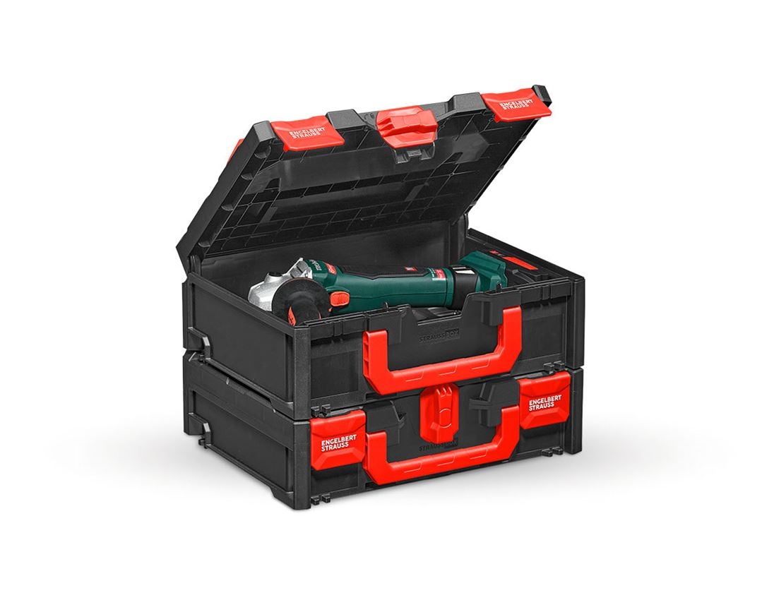 STRAUSSbox System: STRAUSSbox 145 midi + black/red 2