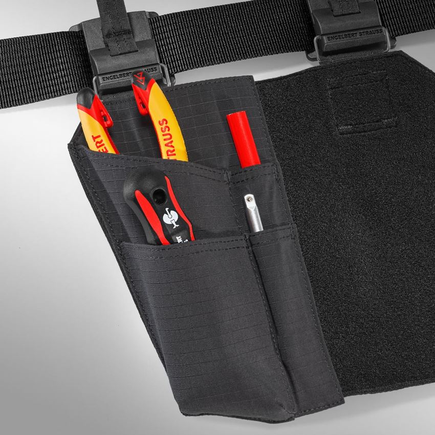 Accessoarer: Tumstocks-/knivficka e.s.tool concept, höger + svart 2