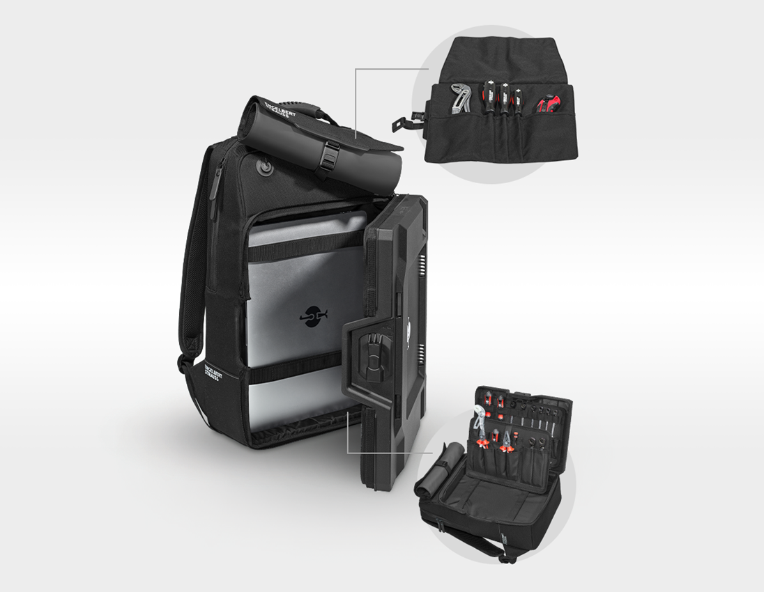 STRAUSSbox System: STRAUSSbox ryggsäck + svart 1
