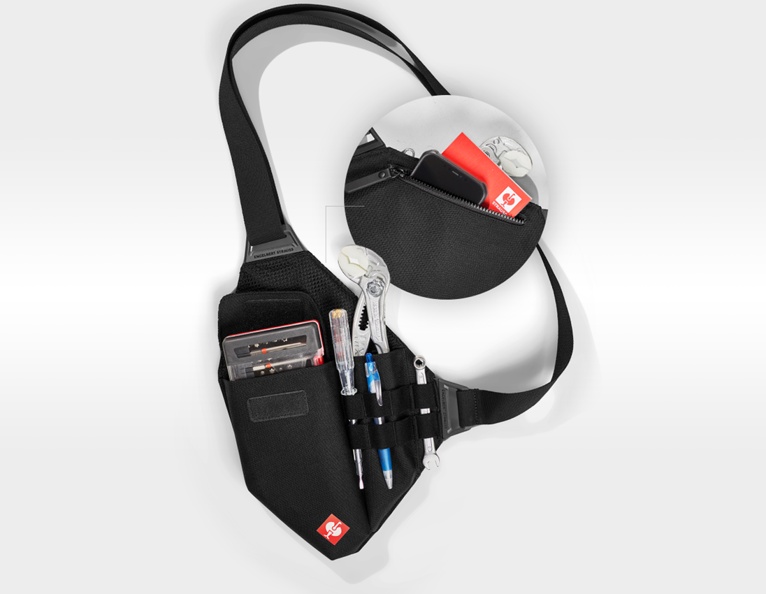Tool bags: Tool shoulder bag e.s.ambition + black 6