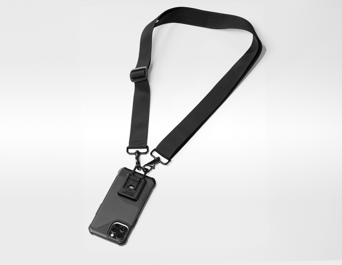 Kläder: SET: e.s. phone leash + bag + svart 3