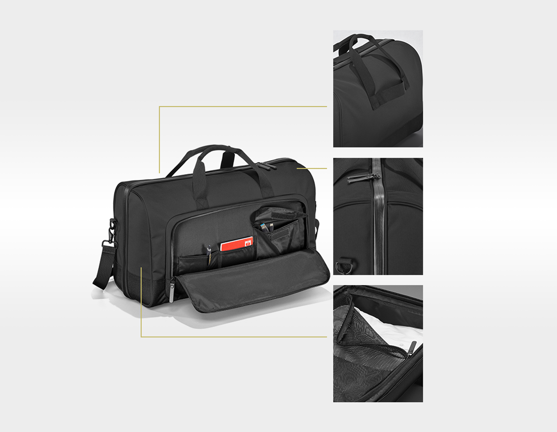 Topics: Weekender travel bag e.s.work&travel + black 4