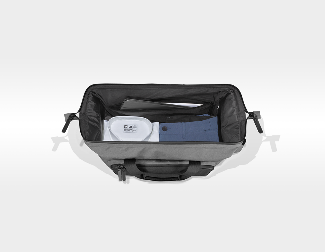 Accessories: Duffle bag-travel bag e.s.work&travel + basaltgrey/black 5