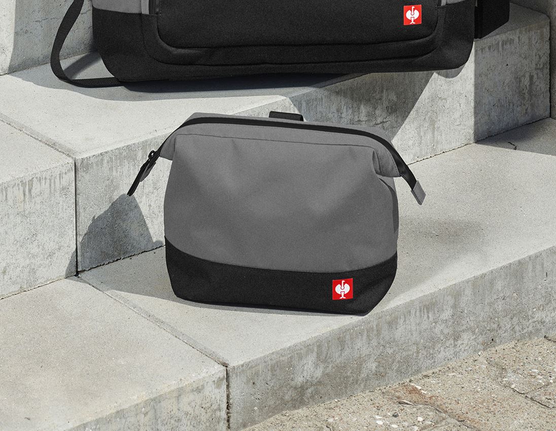 Accessories: Washbag e.s.work&travel + basaltgrey/black 1