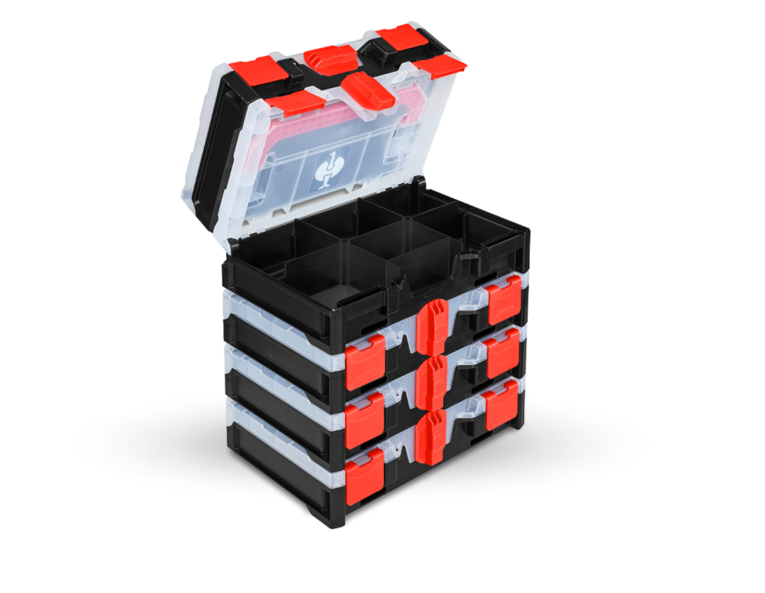 STRAUSSbox System: Hylsnyckel-set pro 3/8 i STRAUSSbox mini 2