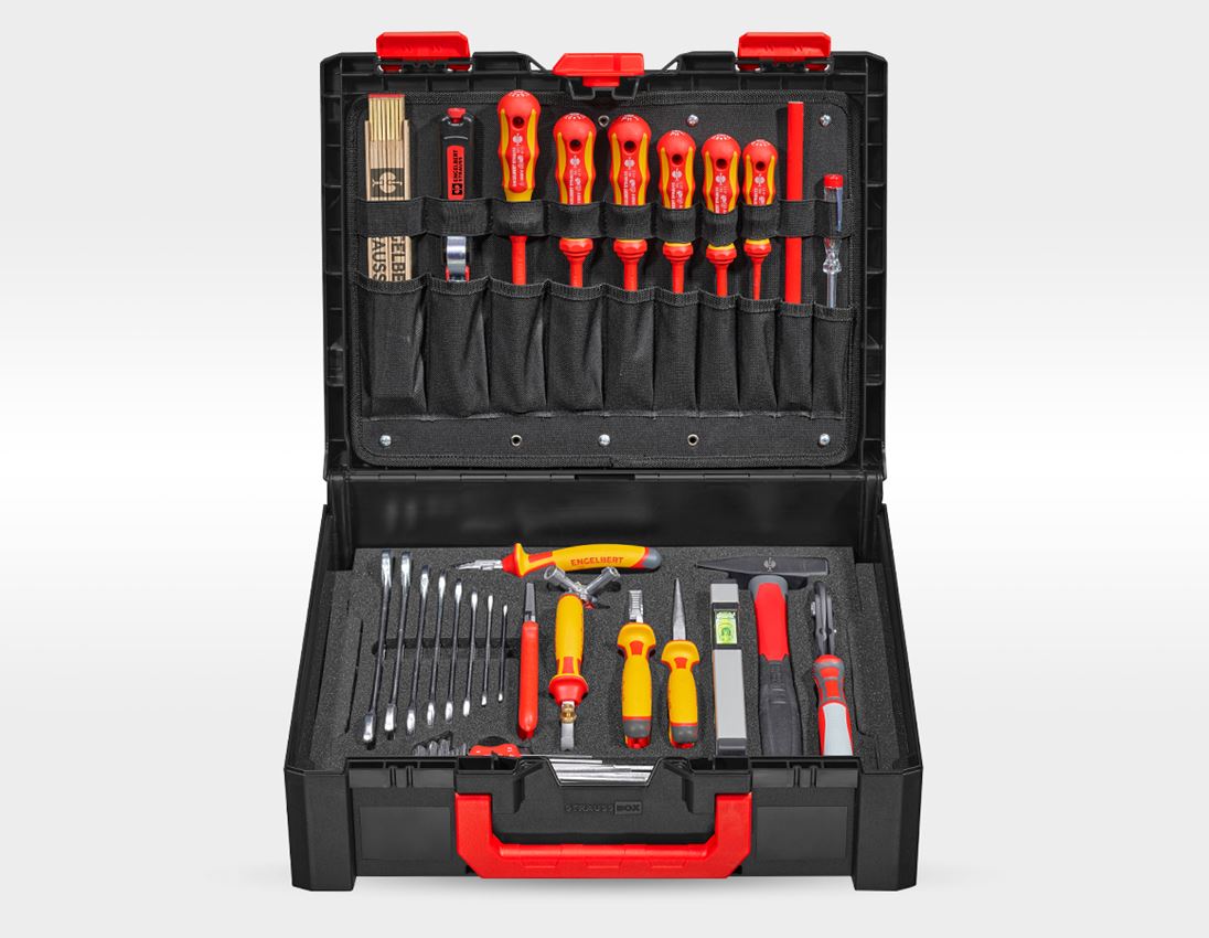 Tools: STRAUSSbox tool set Electro Pro II 1
