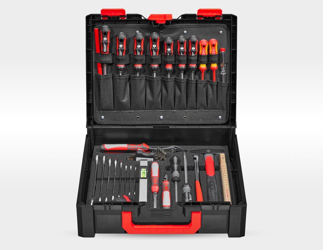 Tools: STRAUSSbox tool set Allround 1/4"
