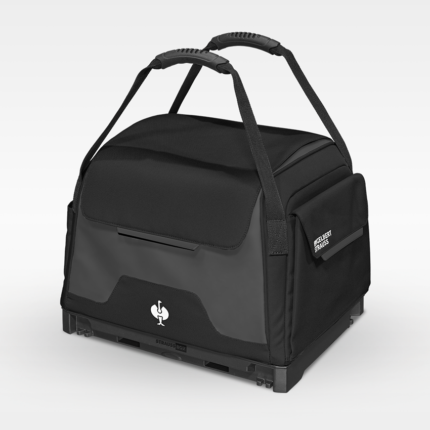 STRAUSSbox System: Verktygsset Elektro inkl. STRAUSSbox väska + svart 2