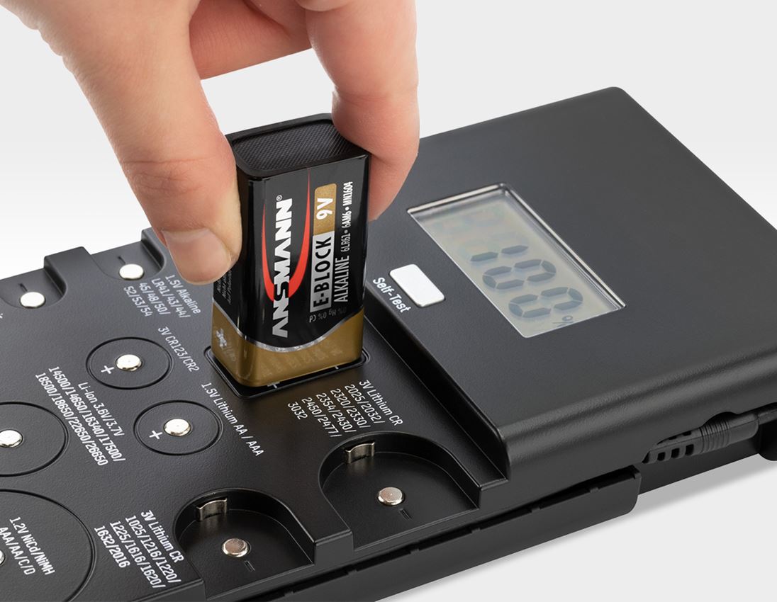 Elektronik: Batteritestare LCD 1