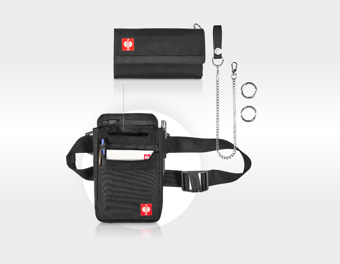 Accessories: SET: e.s. Waiter's bag + e.s. Waiter's purse base + black 3