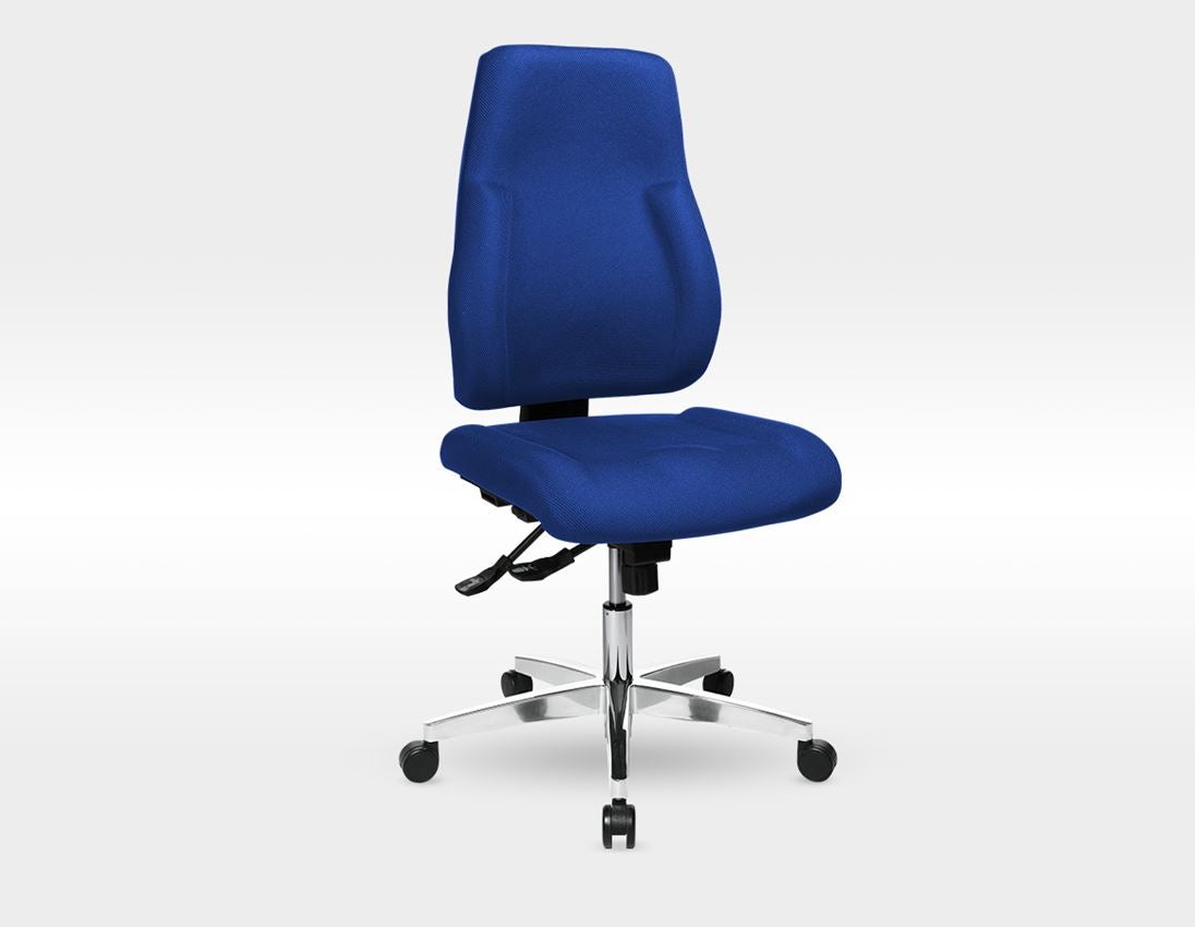 Stolar: Kontorsstol Komfort + blå