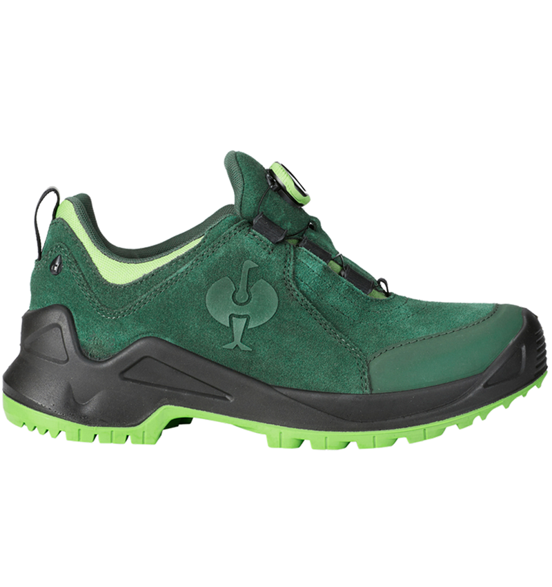O2: O2 Work shoes e.s. Apate II low + green/seagreen 1