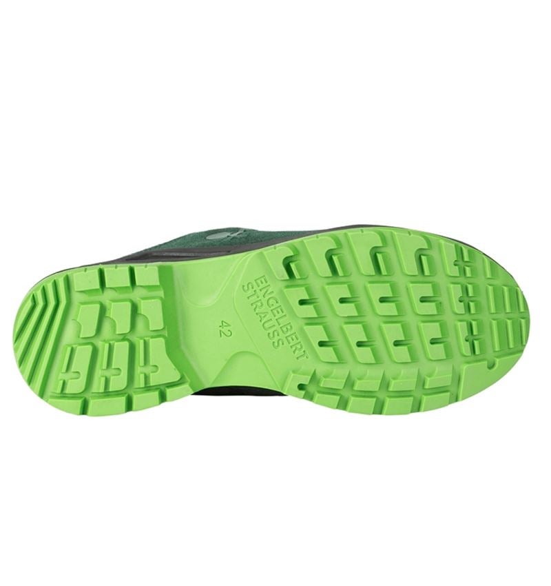 O2: O2 Work shoes e.s. Apate II low + green/seagreen 3