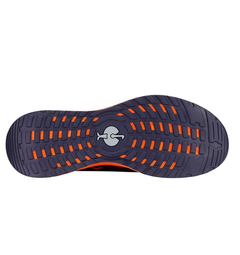 Footwear: SB Safety shoes e.s. Comoe low + navy/high-vis orange 6