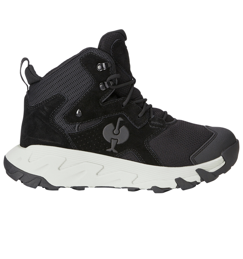 O6: O6 Work shoes e.s. Rimini mid + black/crystal grey 3