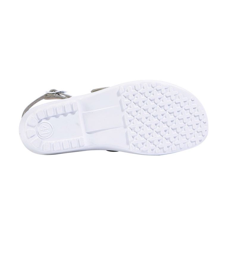 SB: ABEBA SB Safety shoes Rhodos + white 2