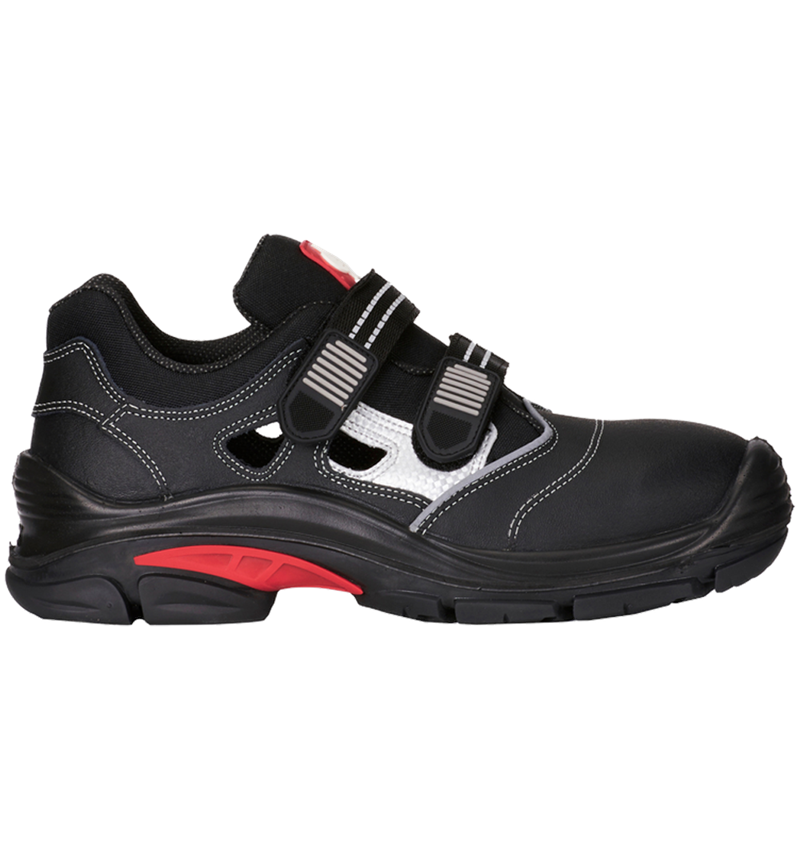 S1P	: S1P Safety sandals Nürnberg + black 1