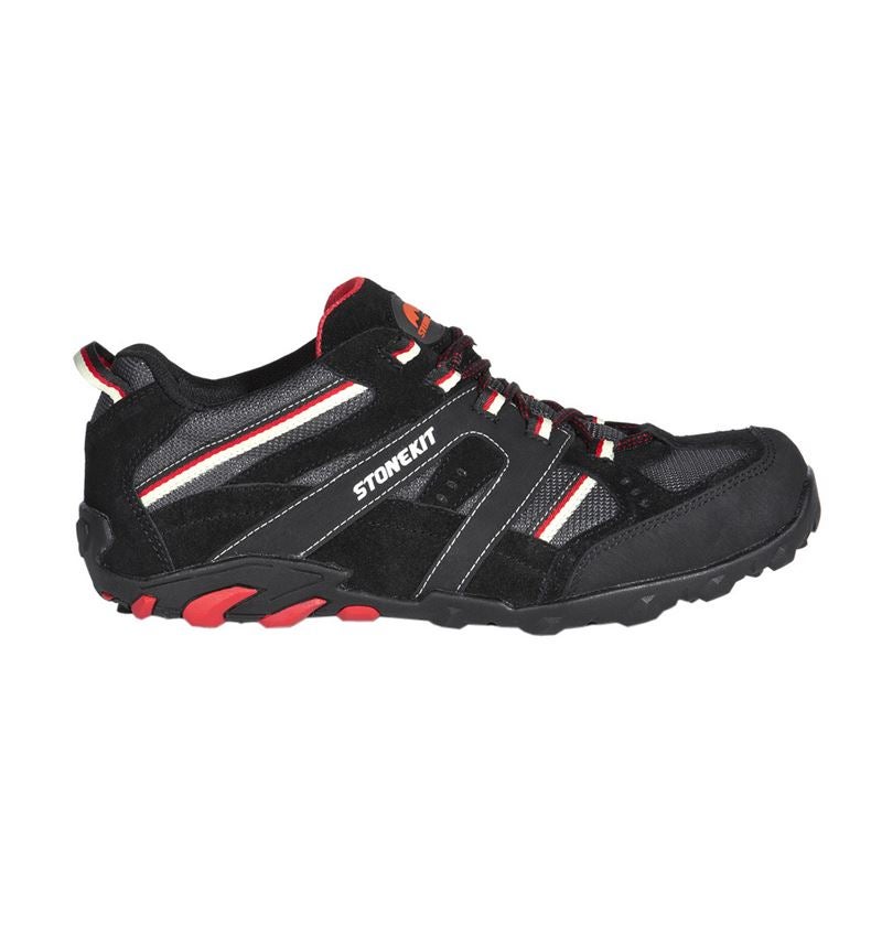 S1: STONEKIT S1 Safety shoes Zürich + black/grey/red 1