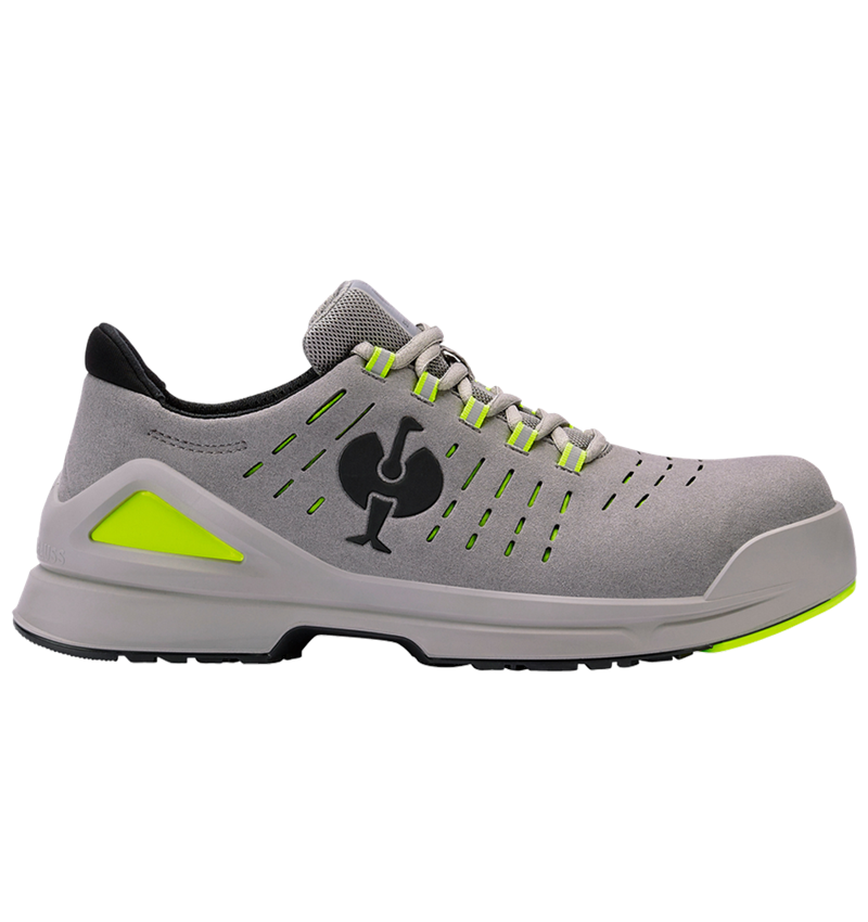 S1: S1 Safety shoes e.s. Zembra + pearlgrey/high-vis yellow 1