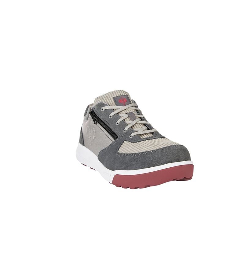 S1: S1 Safety shoes e.s. Janus II low + dovegrey/cement/velvetred 2