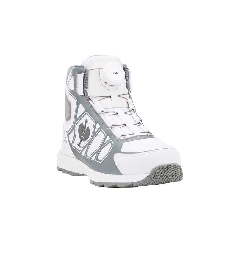 S1P: S1P Safety boots e.s. Baham II mid + white/platinum 3