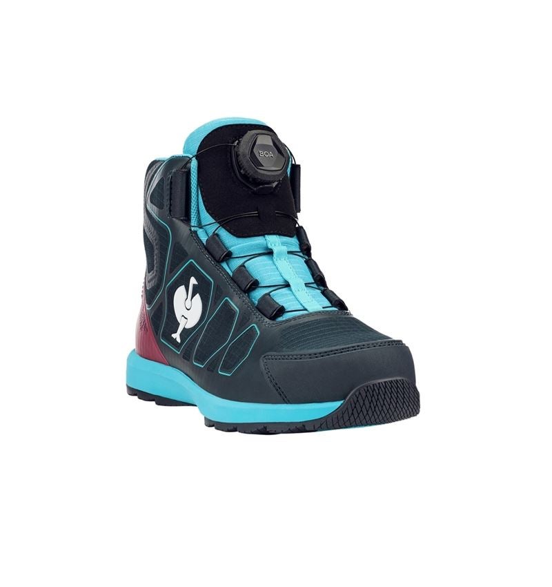 S1P: S1P Safety boots e.s. Baham II mid + deepblue/nice blue 3