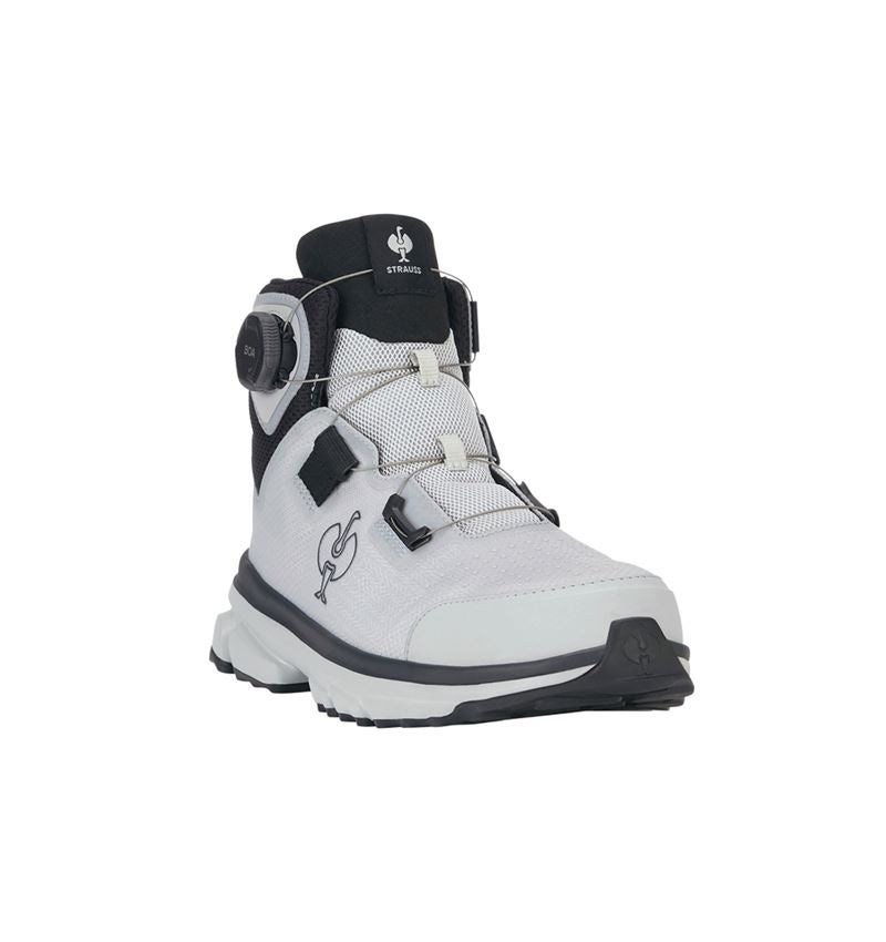 S1: S1 Safety boots e.s. Triest mid + silver 5