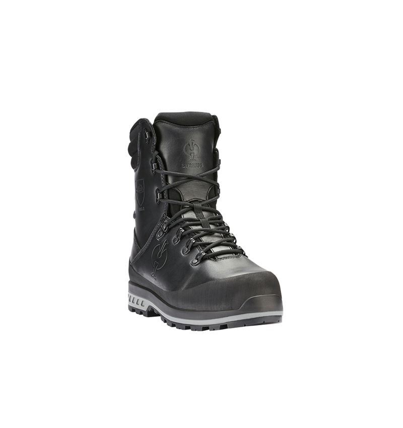 S2: e.s. S2 Forestry safety boots Triton + black 3