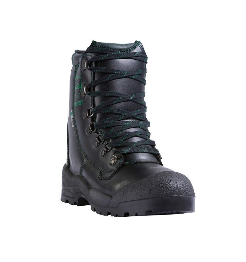 Forestry / Cut Protection Clothing: S2 Forestry safety boots Alpin + black 1