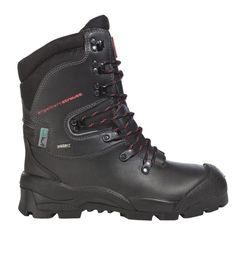 Forestry / Cut Protection Clothing: S2 Forestry safety boots Harz + black 2