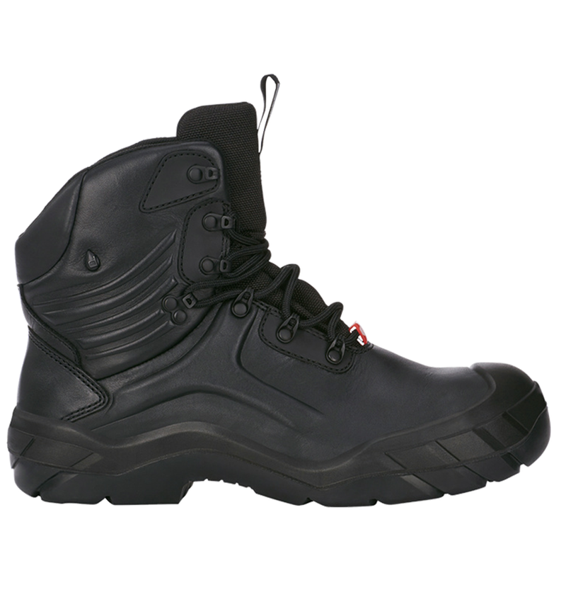 Roofer / Crafts_Footwear: e.s. S3 Safety boots Apodis mid + black 2