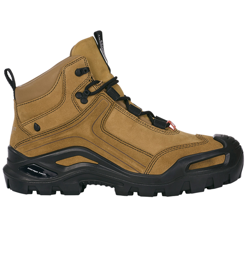 Roofer / Crafts_Footwear: e.s. S3 Safety boots Nembus mid + walnut 1