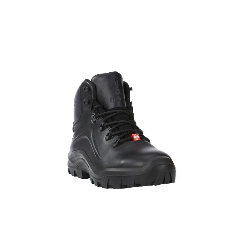 Roofer / Crafts_Footwear: e.s. S3 Safety boots Cebus mid + black 3