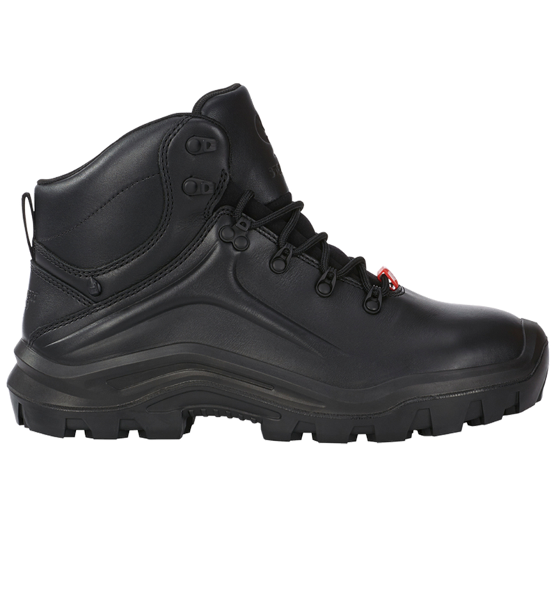 Roofer / Crafts_Footwear: e.s. S3 Safety boots Cebus mid + black 2