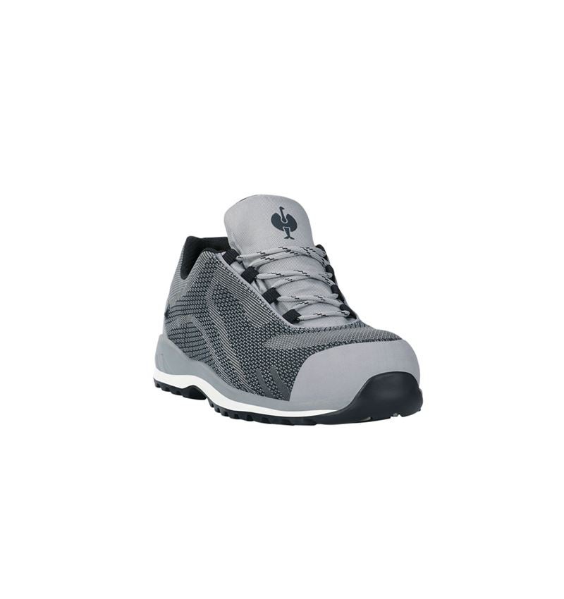 e.s. S3 Safety shoes Zardik low white/platinum | Strauss