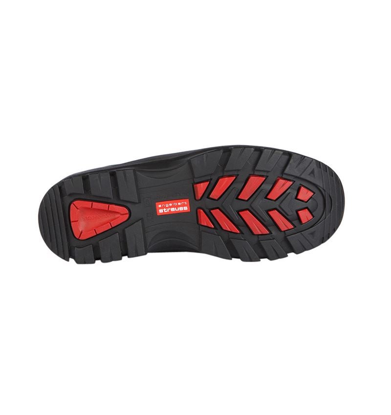 Roofer / Crafts_Footwear: S3 Safety shoes Andrew + black/red 2
