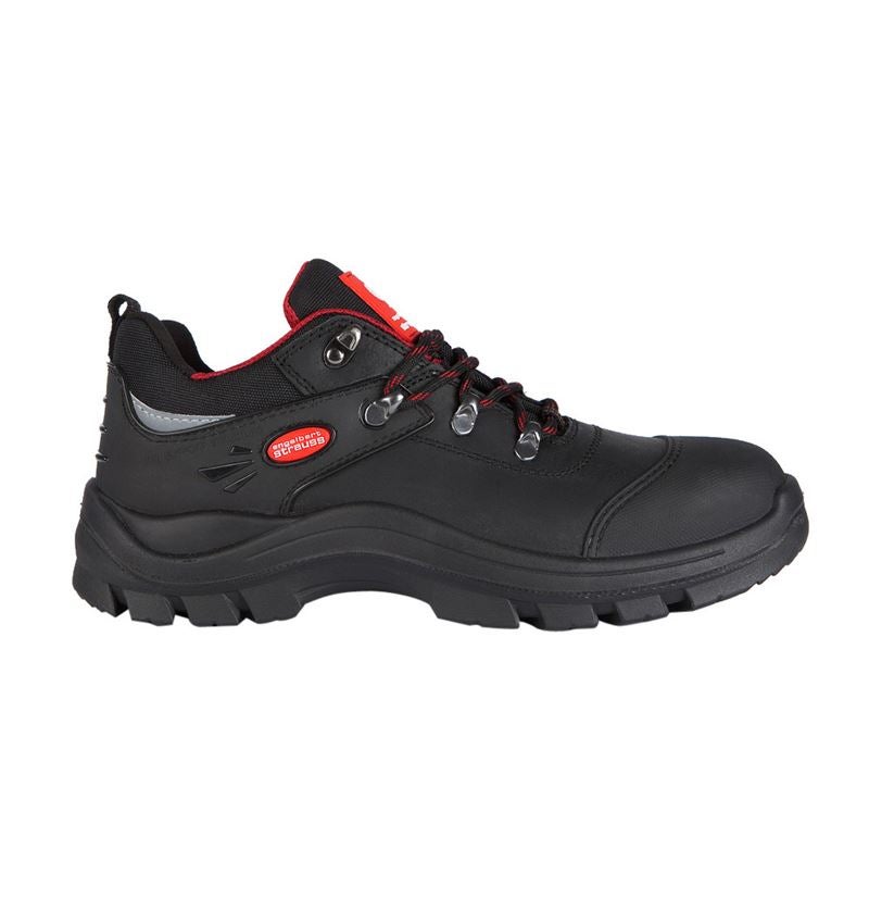 Roofer / Crafts_Footwear: S3 Safety shoes Andrew + black/red 2