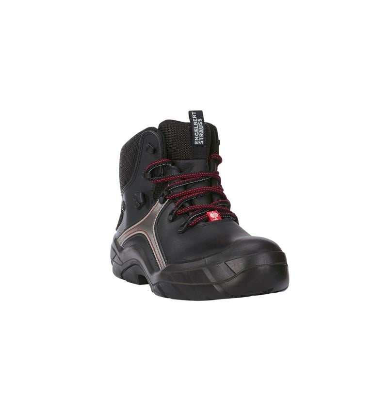 Roofer / Crafts_Footwear: e.s. S3 Safety shoes Avior + black/red 3