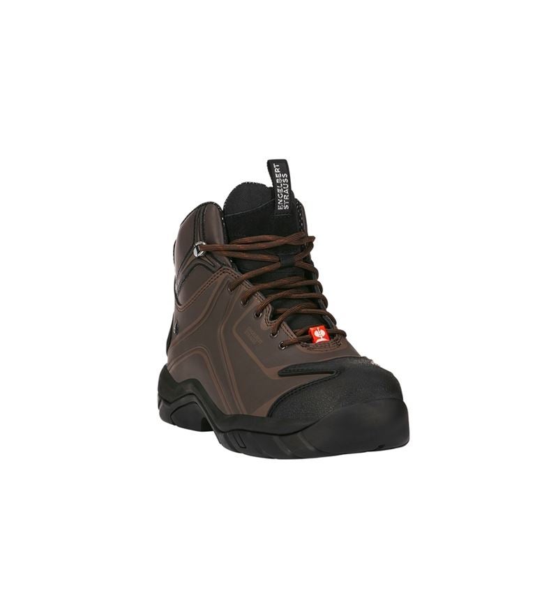 Roofer / Crafts_Footwear: e.s. S3 Safety shoes Kajam + chestnut/hazelnut 2