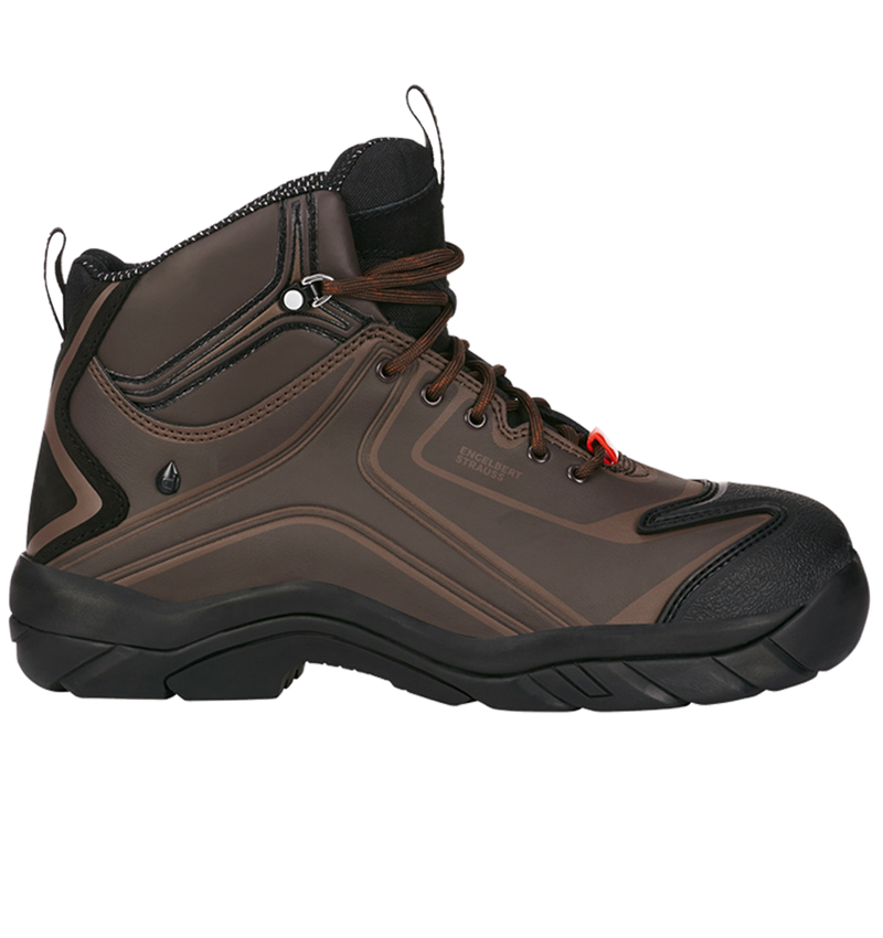 Roofer / Crafts_Footwear: e.s. S3 Safety shoes Kajam + chestnut/hazelnut 1